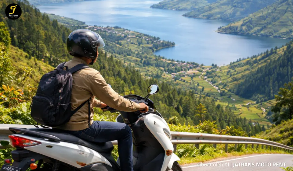 Wisata Danau Toba Naik Motor dari Medan: Sensasi Perjalanan dengan View Terindah di Sumatera